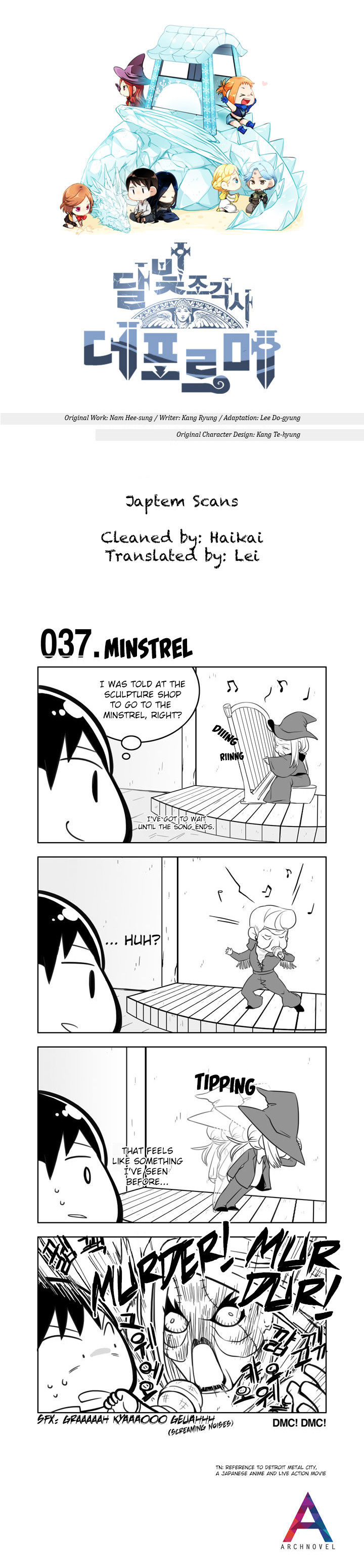 Moonlight Sculptor 4-koma-Chapter 37